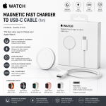 Apple Watch Magnetic Fast Charger to USB-C Cable
