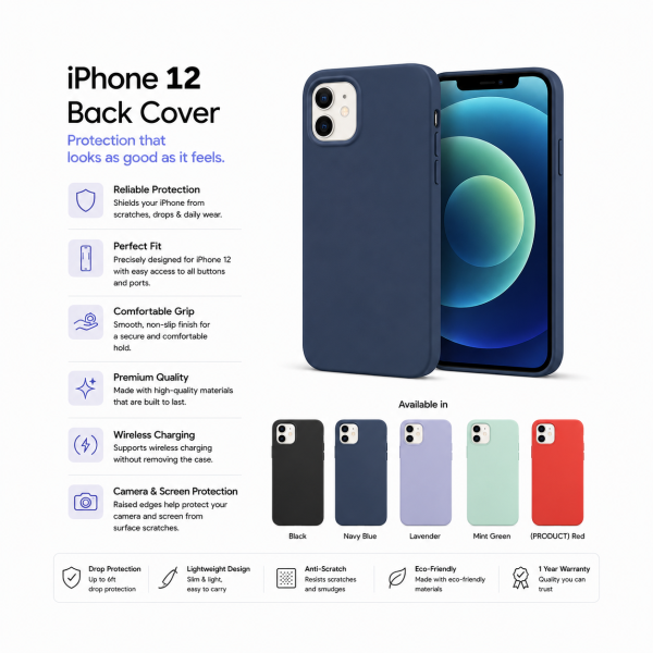 iPhone 12 Back Cover