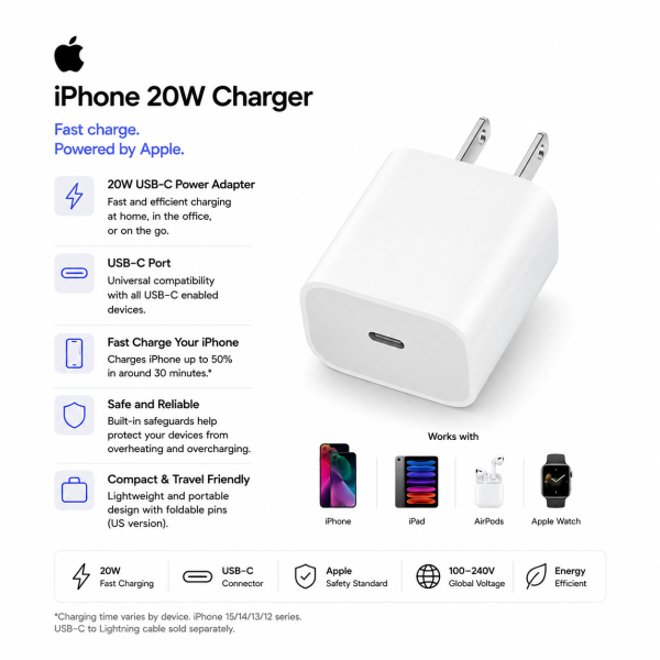 IPhone 20W Charger