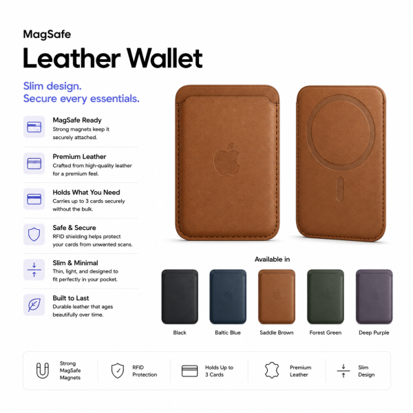 Magsafe Leather Wallet