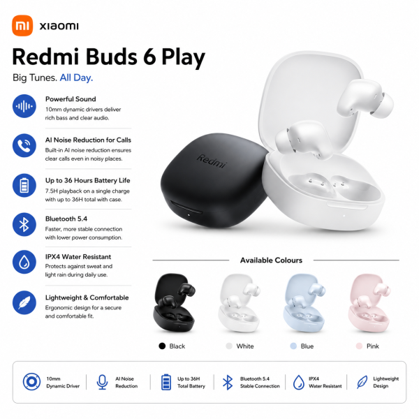 Redmi Buds 6 Play