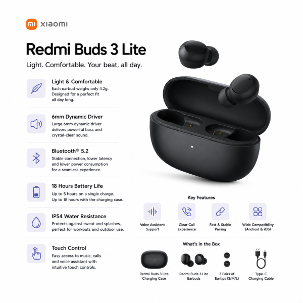 Xiaomi Redmi Buds 3 Lite