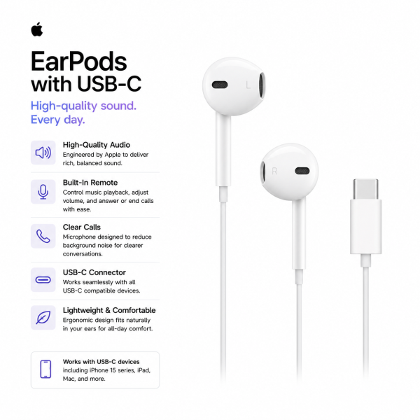 EarPods with USB-C