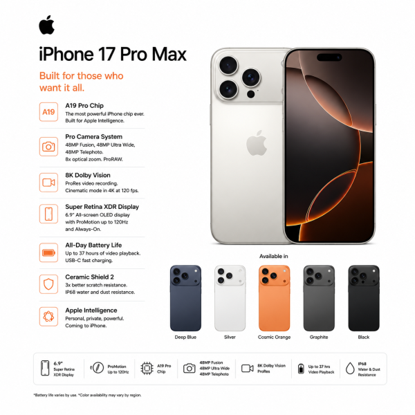 Apple iPhone 17 Pro Max