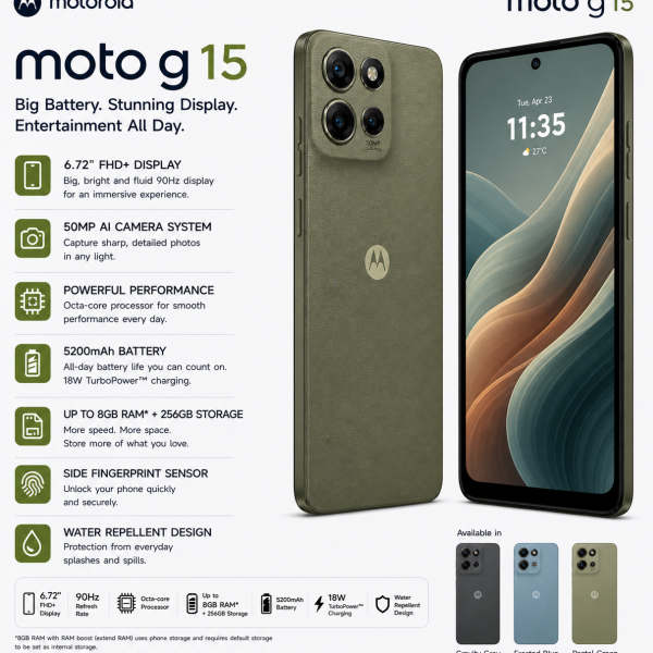 Motorola Moto G15