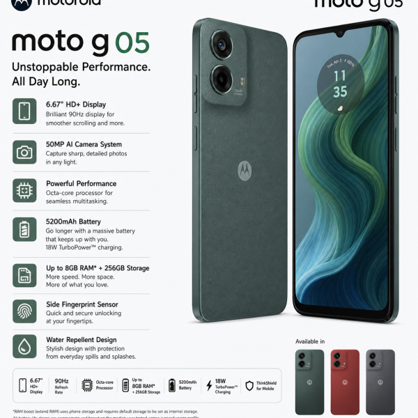 Motorola Moto G05