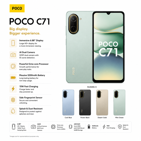 POCO C71