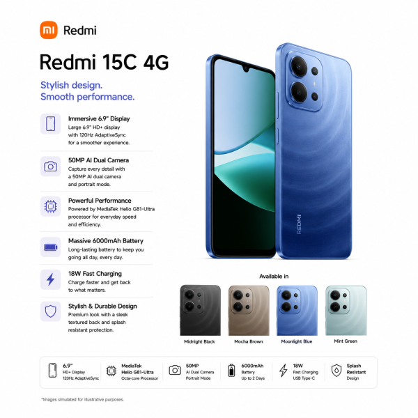Xiaomi Redmi 15C 4G