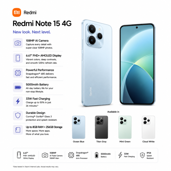 Redmi Note 15 4G