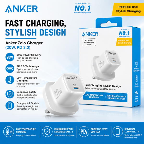 Anker 20W Fast Charger