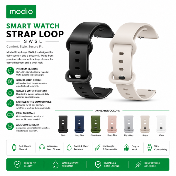 Smart Watch Strap Loop